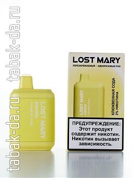 LOST MARY BM 5000 cranberry soda (клюквенная сода)