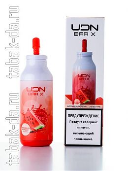 UDN BAR X 7000 watermelon raspberry (арбуз малина)